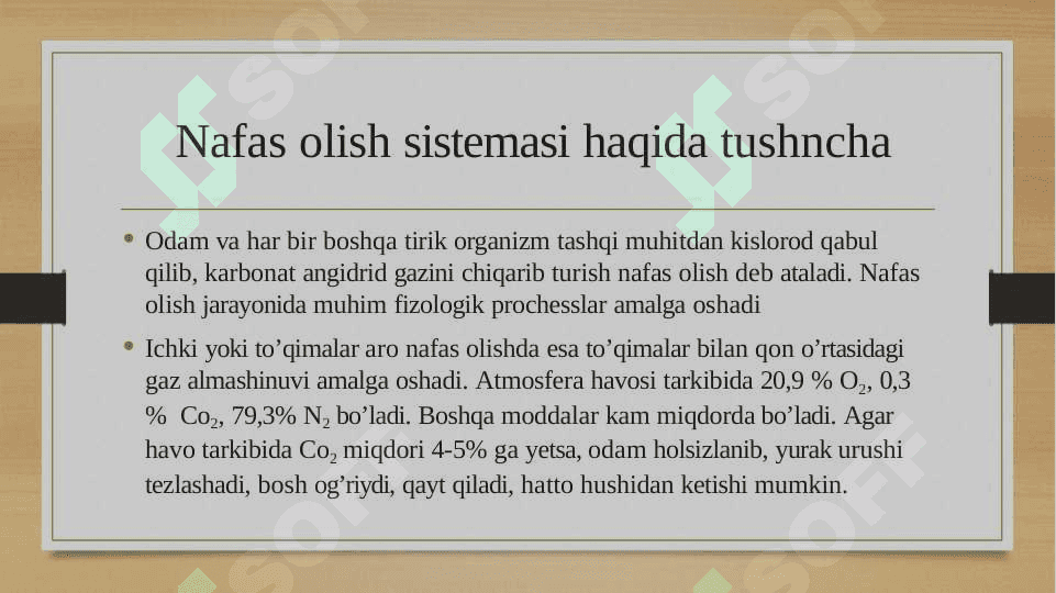 Nafas olish tizimi 3