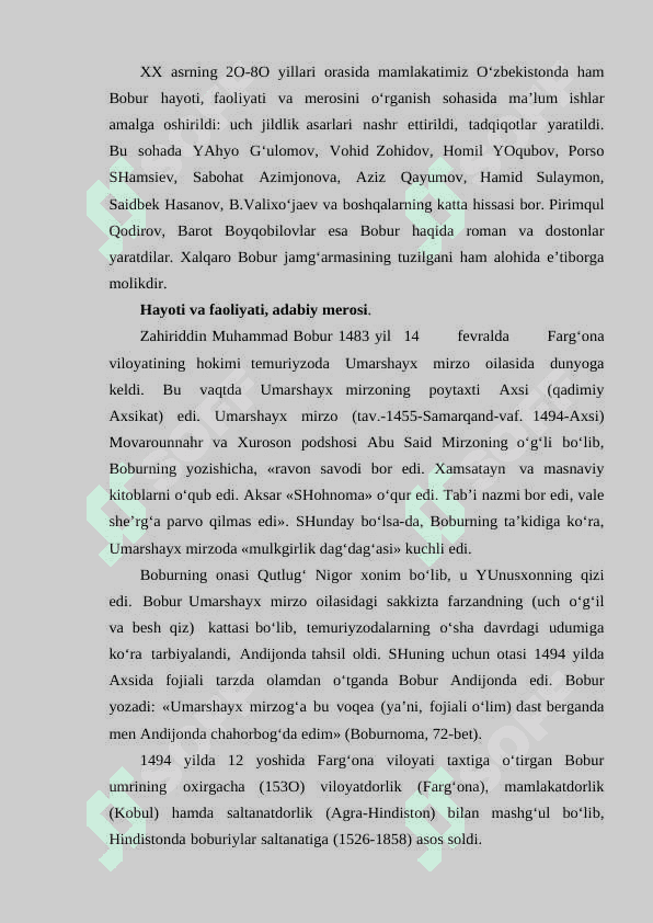 Z. M. BOBURNING HAYOTI VA ADABIY MEROSI. 3