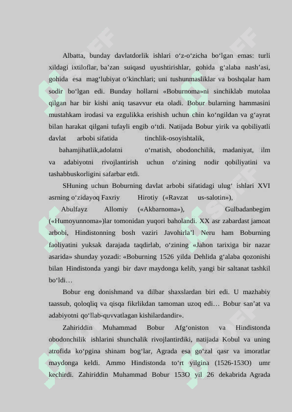 Z. M. BOBURNING HAYOTI VA ADABIY MEROSI. 4