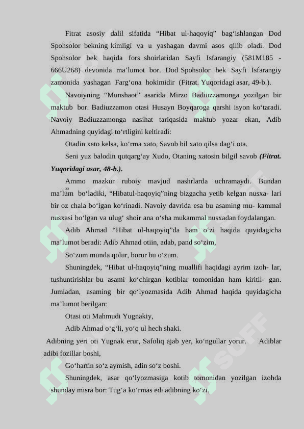 AHMAD YASSAVIY VA AHMAD YUGNAKIY IJODI. 4