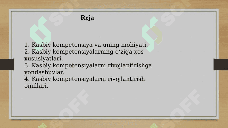 Kasbiy kompetensiya va uni rivojlantirish yo‘llari 2
