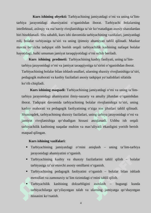 Tarbiyachi va uning jamiyatda tutgan o‘rni 4