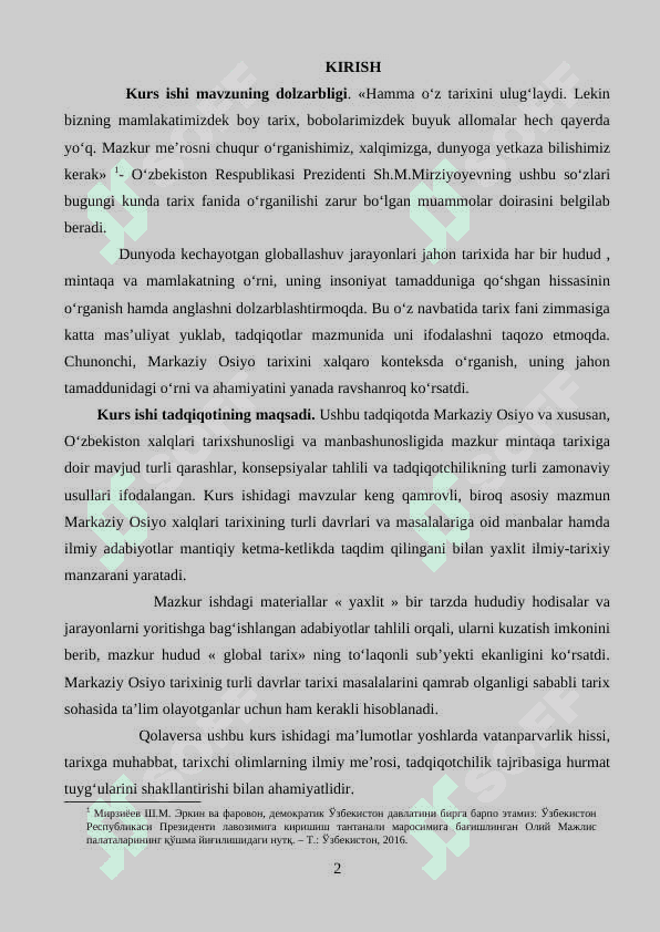 FarDU Tarix fakulteti jamoasining manbashunoslik va tarixshunoslikni rivojlantirishga qo’shgan hissasi 2