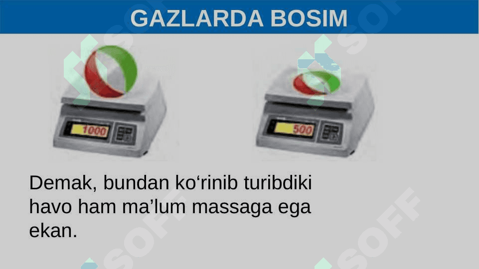 Atmosfera bosimi Torrichelli tajribasi 6-sinf fizika 7