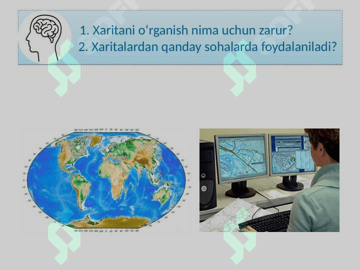 GEOGRAFIK XARITALAR TABIIY FAN 2