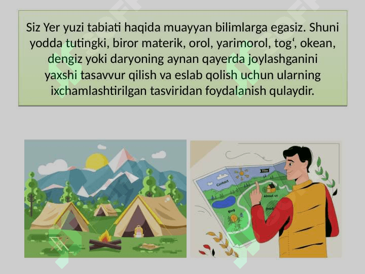 GEOGRAFIK XARITALAR TABIIY FAN 3