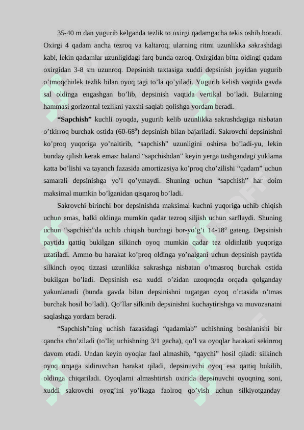Uch hatlab sakrash texnikasi asoslari 6