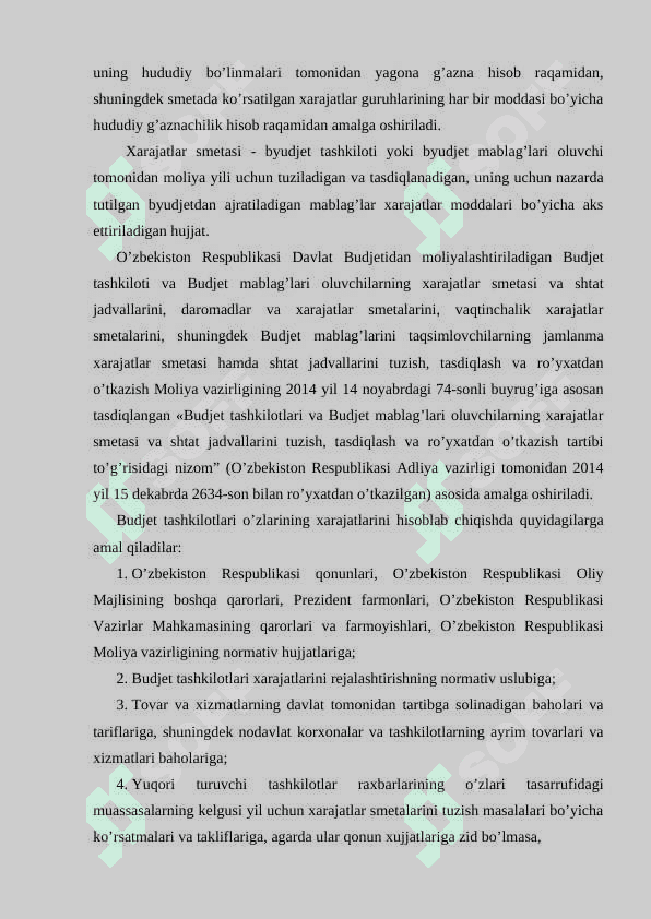BUDJET NAZORATINI TASHKIL ETISH 4