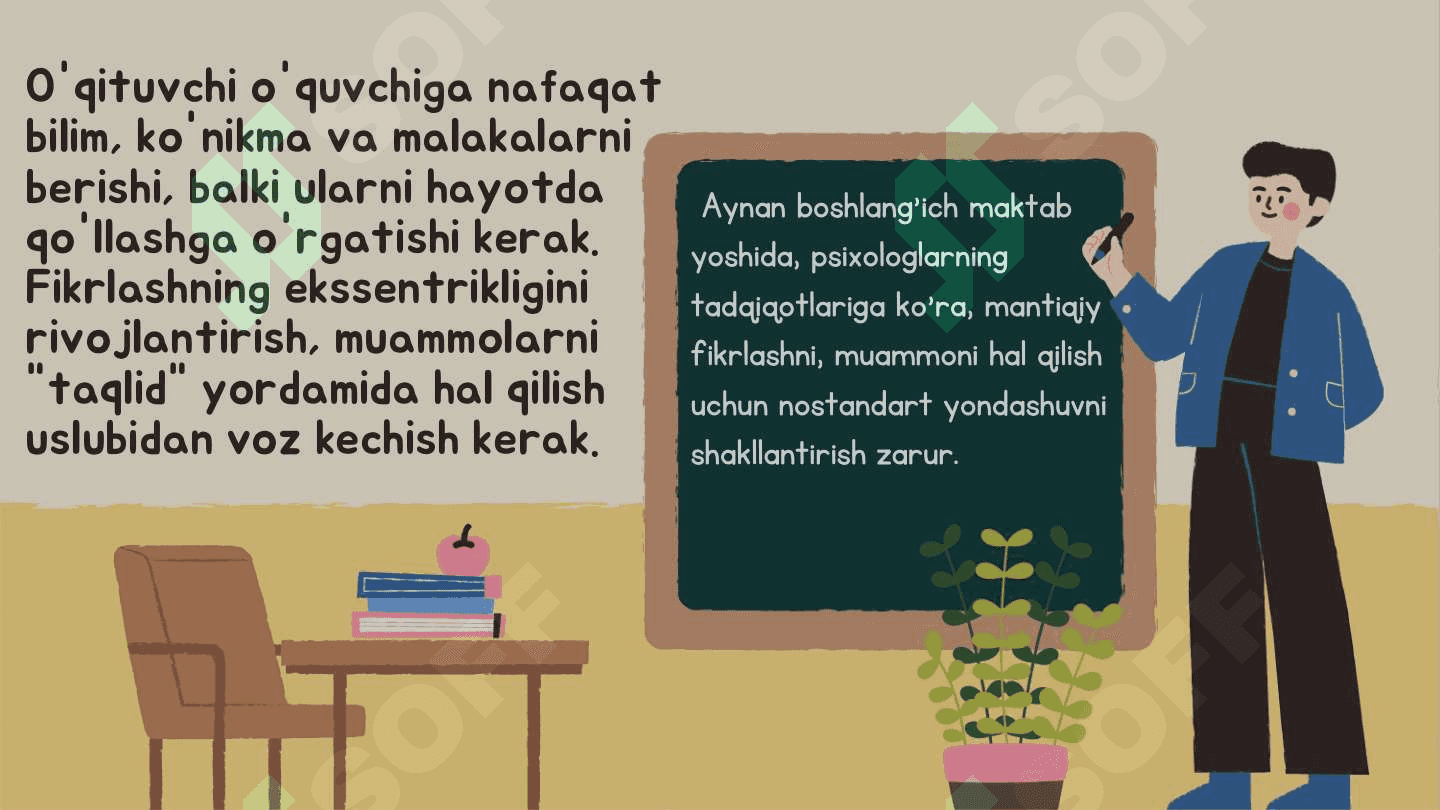 Boshlang’ich sinf o’quvchilarida mantiqiy fikrlashni shakllantirishning umumiy masalalari 3
