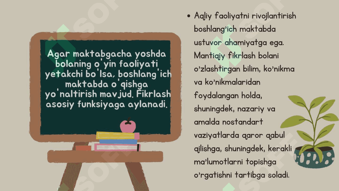 Boshlang’ich sinf o’quvchilarida mantiqiy fikrlashni shakllantirishning umumiy masalalari 4