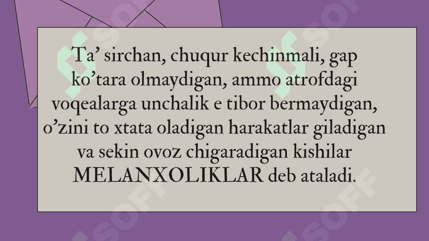 Melanxolik 3
