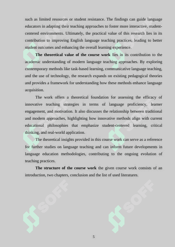 Innovative methods of teaching English language 5