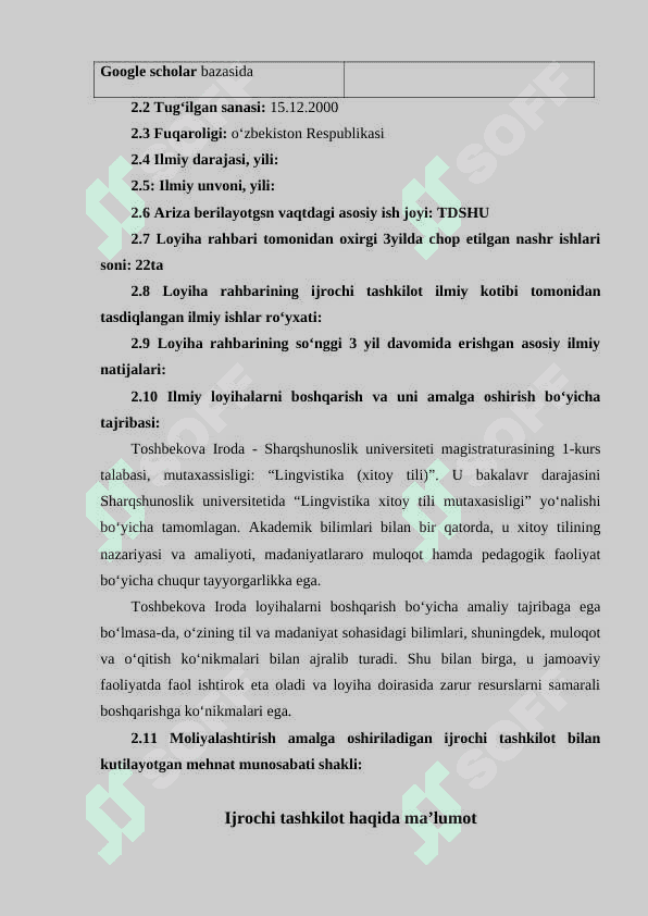 Tadqiqot loyihasi 8