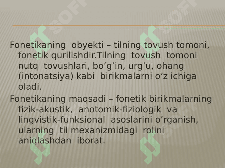 Hozirgi  zamon ona tilining fonetika tizimi 4
