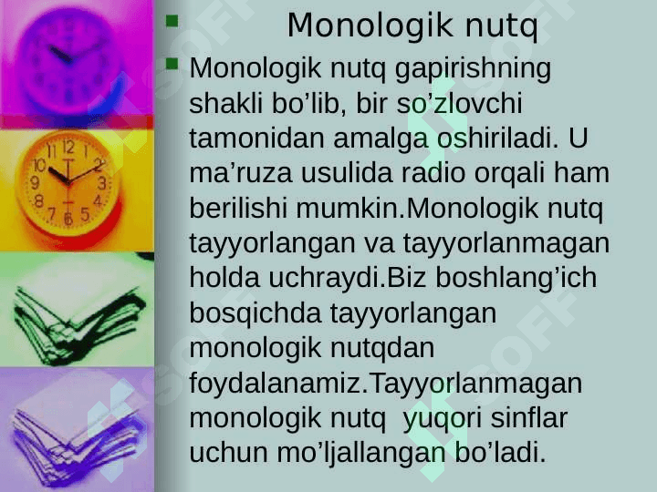 KASBIY MONOLOGIK NUTQ 4