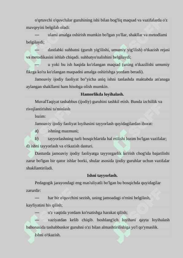 Tarbiyaviy ishlar jarayonini tashkil etishga texnologik yondoshuv 3