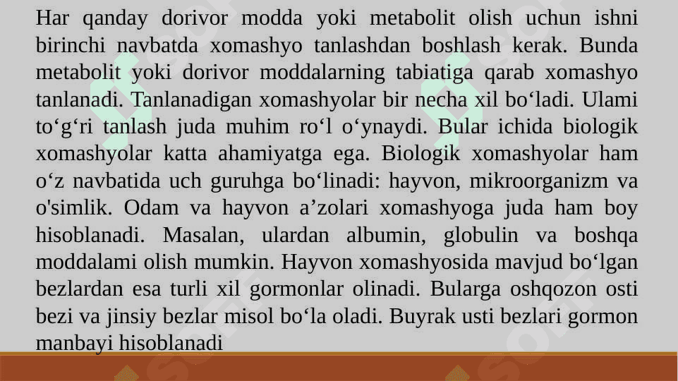 Mikroorganizmlardan zarur moddalarni sintezlab olish 4