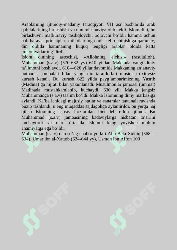 Islom sivilizatsiyasi 2