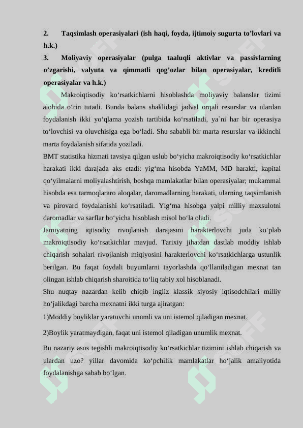 Mustaqillik yillarida O’zbekiston rivojlanishining makroiqtisodiy ko’rsatkichlari tahlili 5