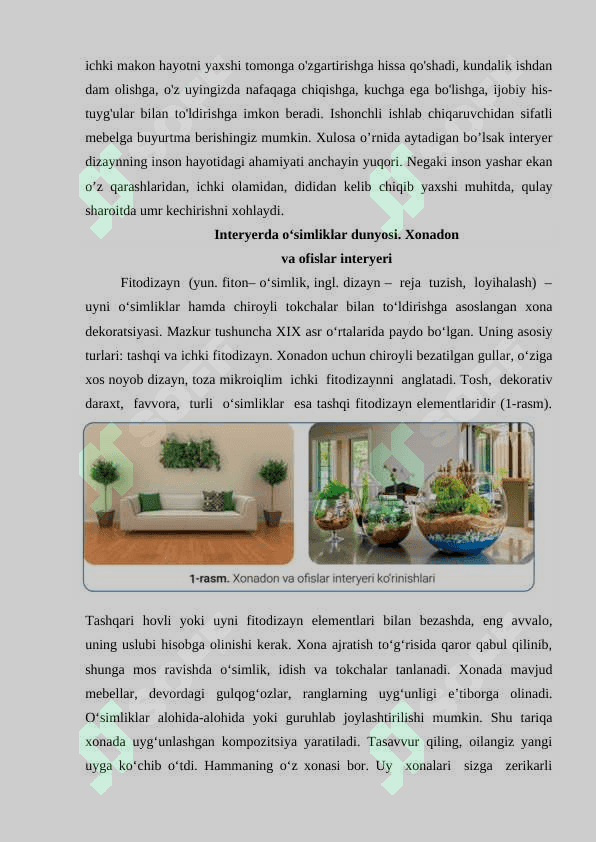 Xonadon va ofislar interyeri 6