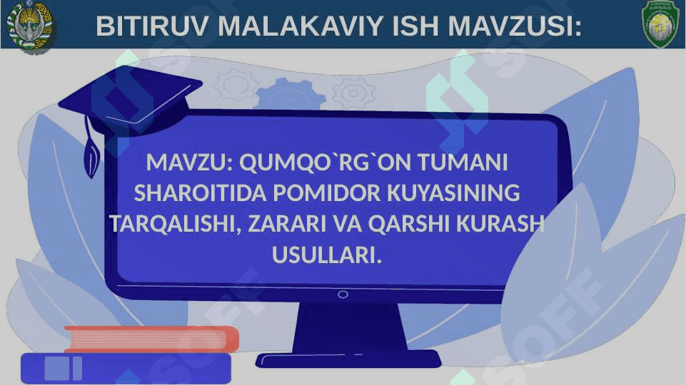 BITIRUV MALAKAVIY ISHI TAQDIMOTI. Pomidor kuyasi 2