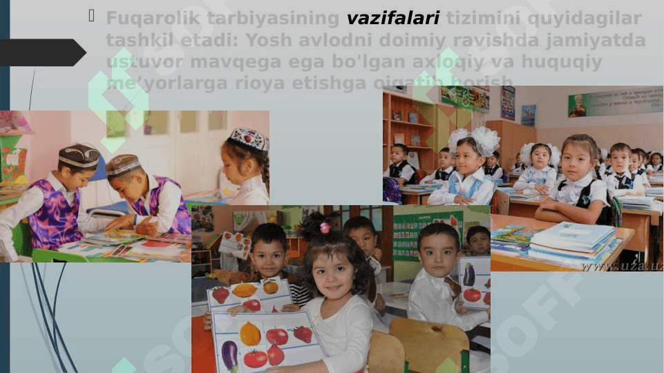 Fuqorolik tarbiyasi O’quvchilarning yuksak ma’naviy-ahloqiy tarbiyasi 4