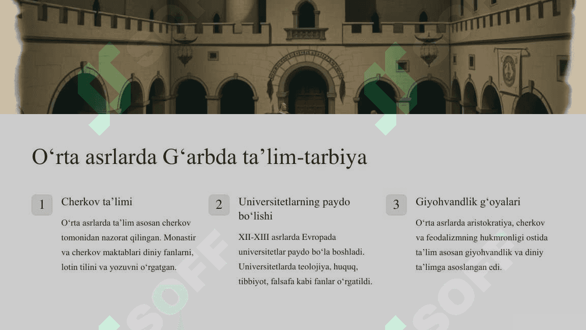 jahon pedagogika fanining rivoji 7