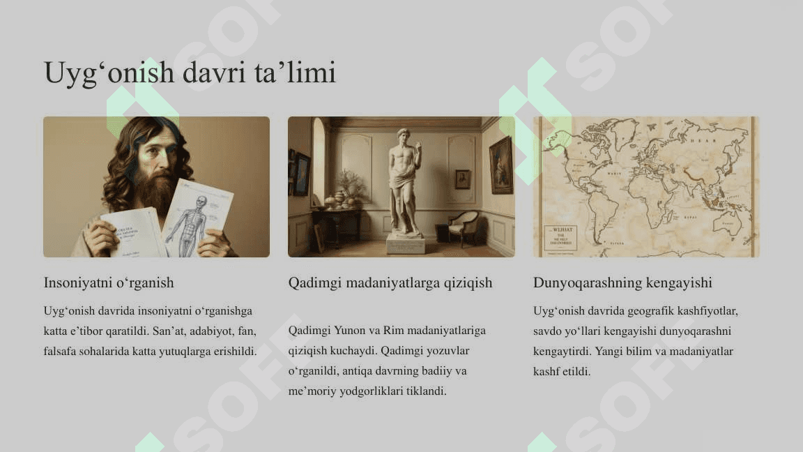 jahon pedagogika fanining rivoji 8