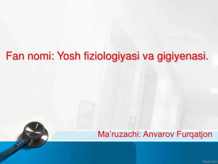 Salomatlikning umumiy muammolari