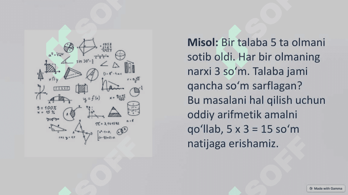 Matnli masalalar 5
