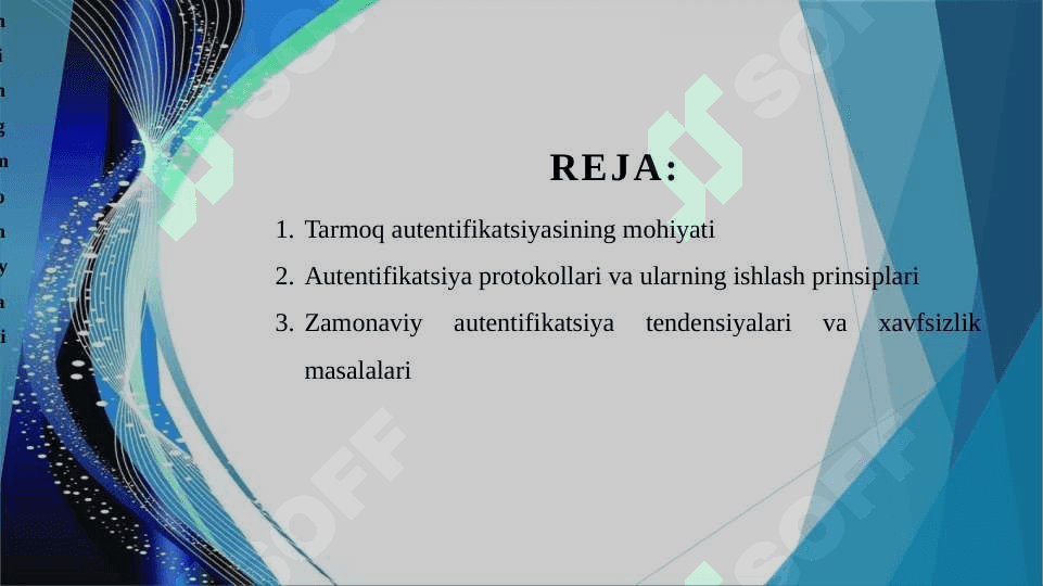 Tarmoq autentifikatsiyasi va autentifikatsiya protokollari 2