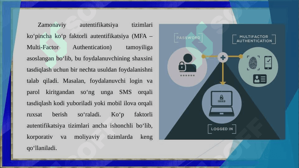 Tarmoq autentifikatsiyasi va autentifikatsiya protokollari 4