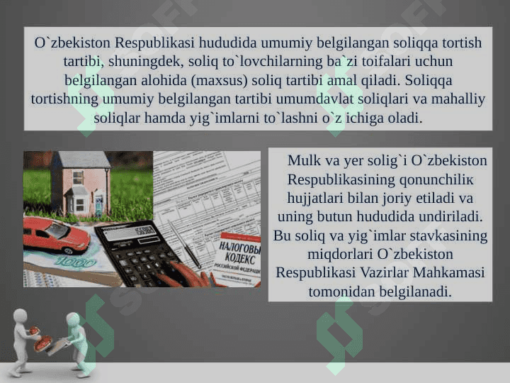 SOLIQLARNI TO'LASH MUDDATARINI O'ZGARTIRISH VA UNING UMUMIY SHARTLARI 5