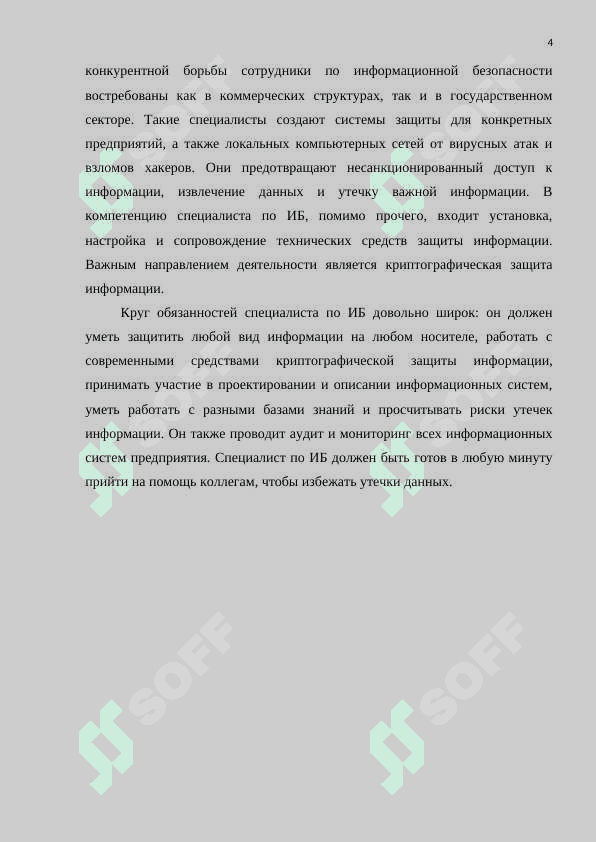 Категории специалистов в области кибербезопасности. 4