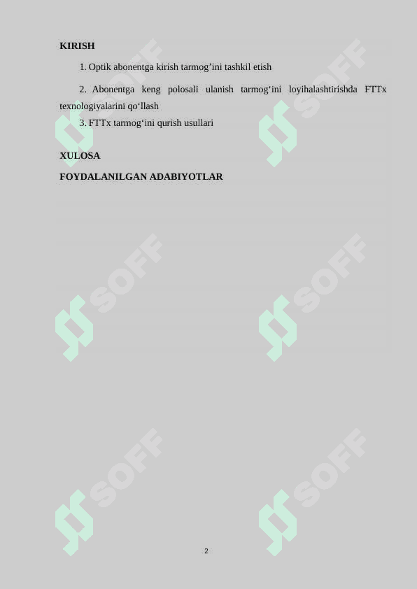 Abonent kirish tarmoqlari PON, xDSL, 3G, 4G kabelli internet.docx 2