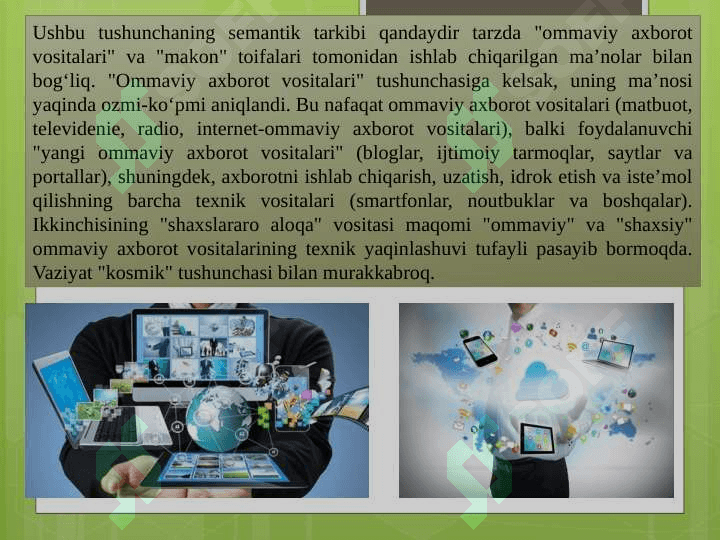 Mediamakon tushunchasi va uni shakillantiruvchi omillar 4