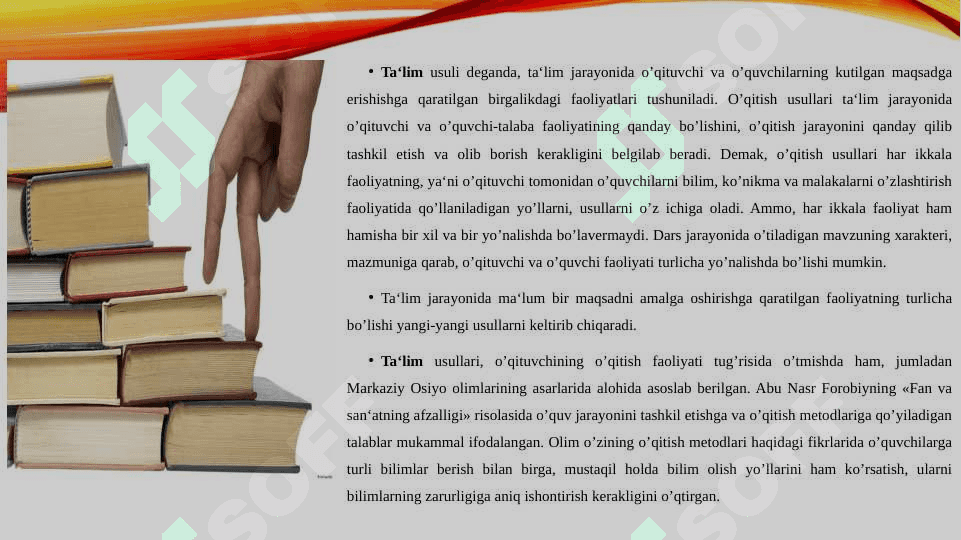 Ta'limning umumiy usullari 3