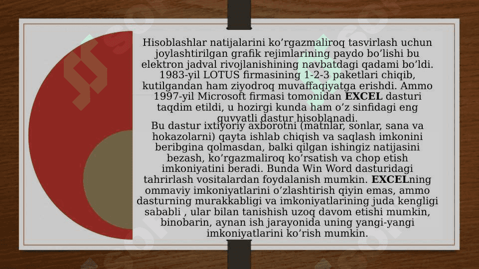 Excel dasturida kredit sohasiga oid funksiyalardan foydalanish. Moliyaviy taoifasidan foydalanish 3