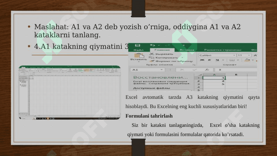 Excel dasturida kredit sohasiga oid funksiyalardan foydalanish. Moliyaviy taoifasidan foydalanish 8