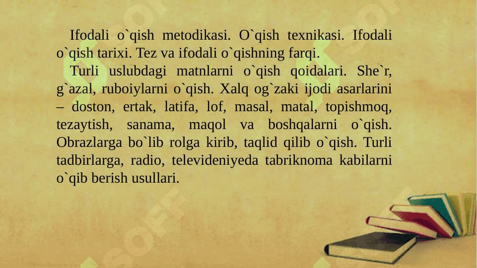 IFODALI O‘QISHGA O‘RGATISH. 3