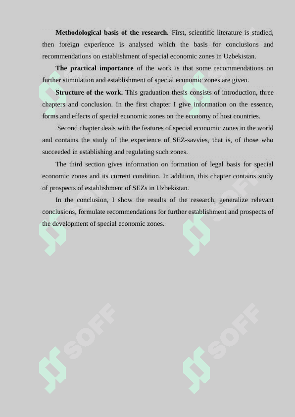 Special economic zones: modern forms and establishing them in Uzbekistan. 4