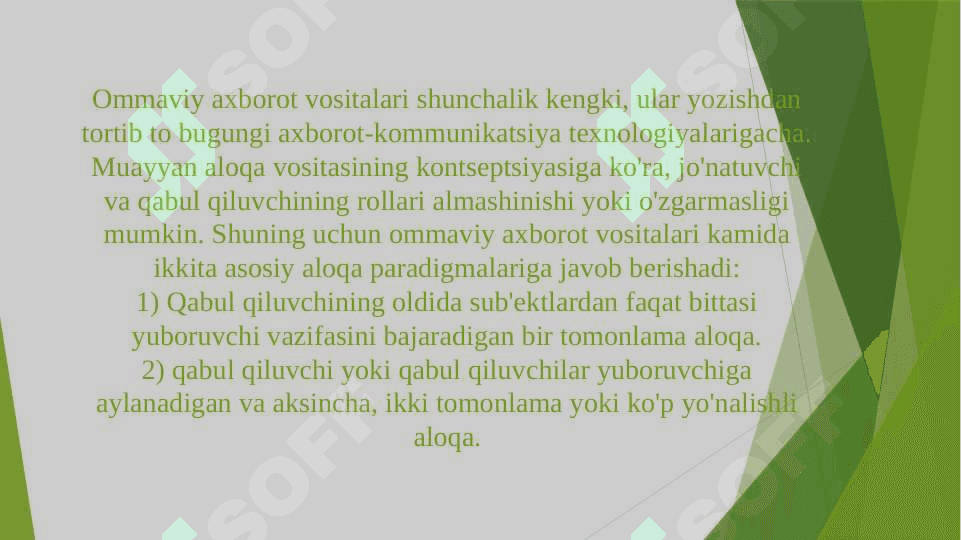Media maydon tuzilishi, ta’siri va media maydonda axborot tarqatish madaniyati 4