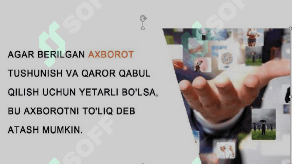 Media maydon tuzilishi, ta’siri va media maydonda axborot tarqatish madaniyati 8