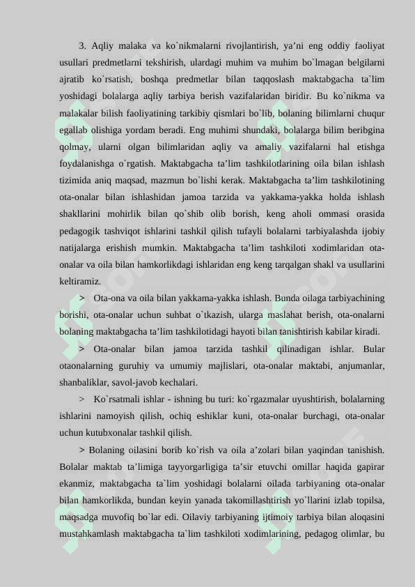 Bolalarning maktab ta'limiga tayyorgarligiga ta'sir etuvchi omillar 6