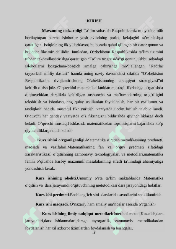 MATEMATIKA FANINI O‘QITISHDA UMUMMA’DANIY KOMPETENSIYALARINI SHAKILLANTIRISH. 3