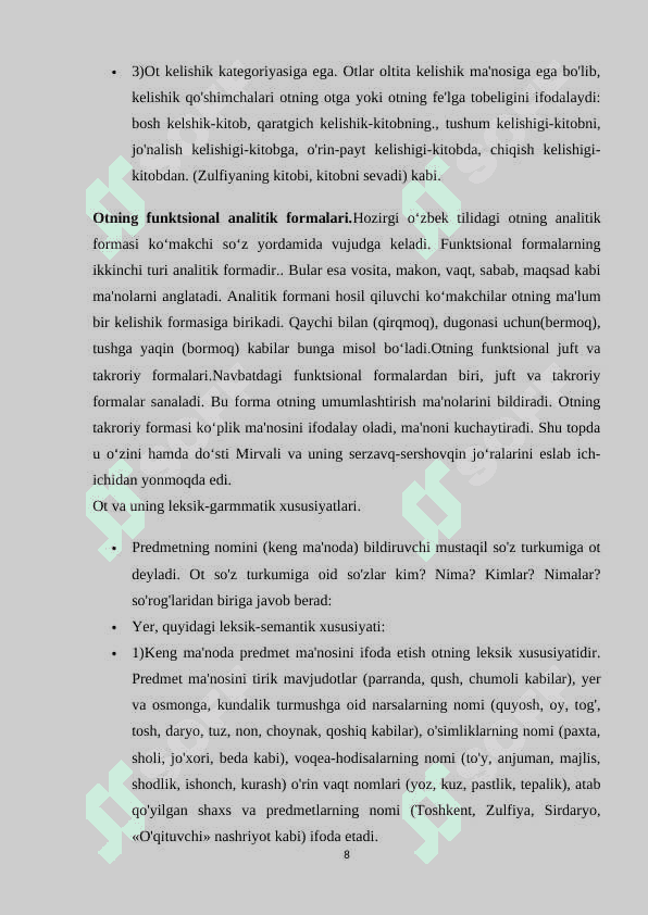 OTLARNING ALOQA MUNOSABAT KATEGORIYALARI VA O‘QITISH USULLARI. 8