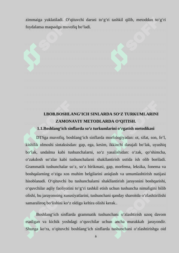 SON SO‘Z TURKUMI VA UNI O‘QITISH USULLARI. 6