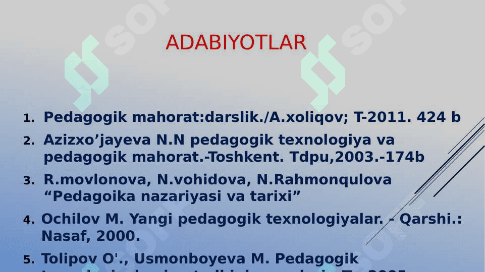 O’qituvchi kasbiy faoliyatida pedagogik nizolar va ziddiyatlar 4