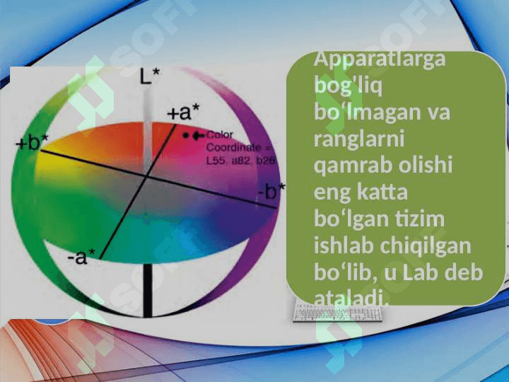 Adobe Photoshop dasturi. Ranglar va qatlamlar bilan ishlash, Adobe Photoshop dasturida matn va konturlar bilan ishlash. 3