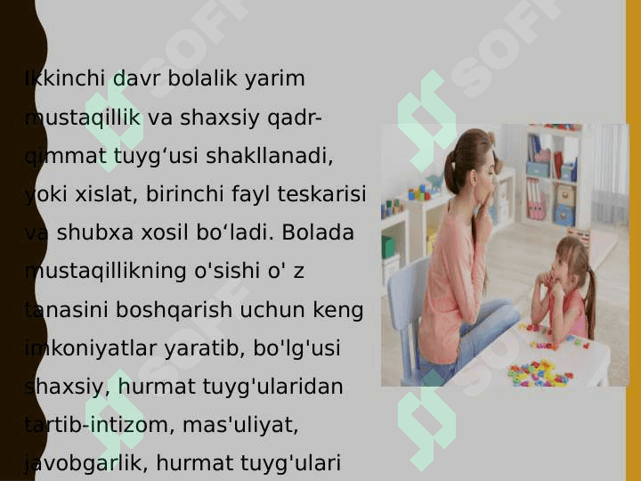 ERIKSonning tabaqalash nazaryasi 4